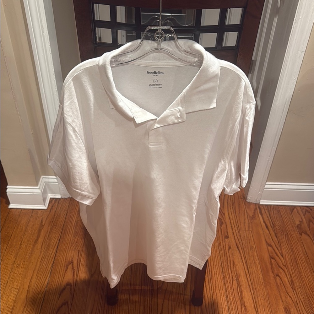 Goodfellow & Co Men's White Polo Shirt